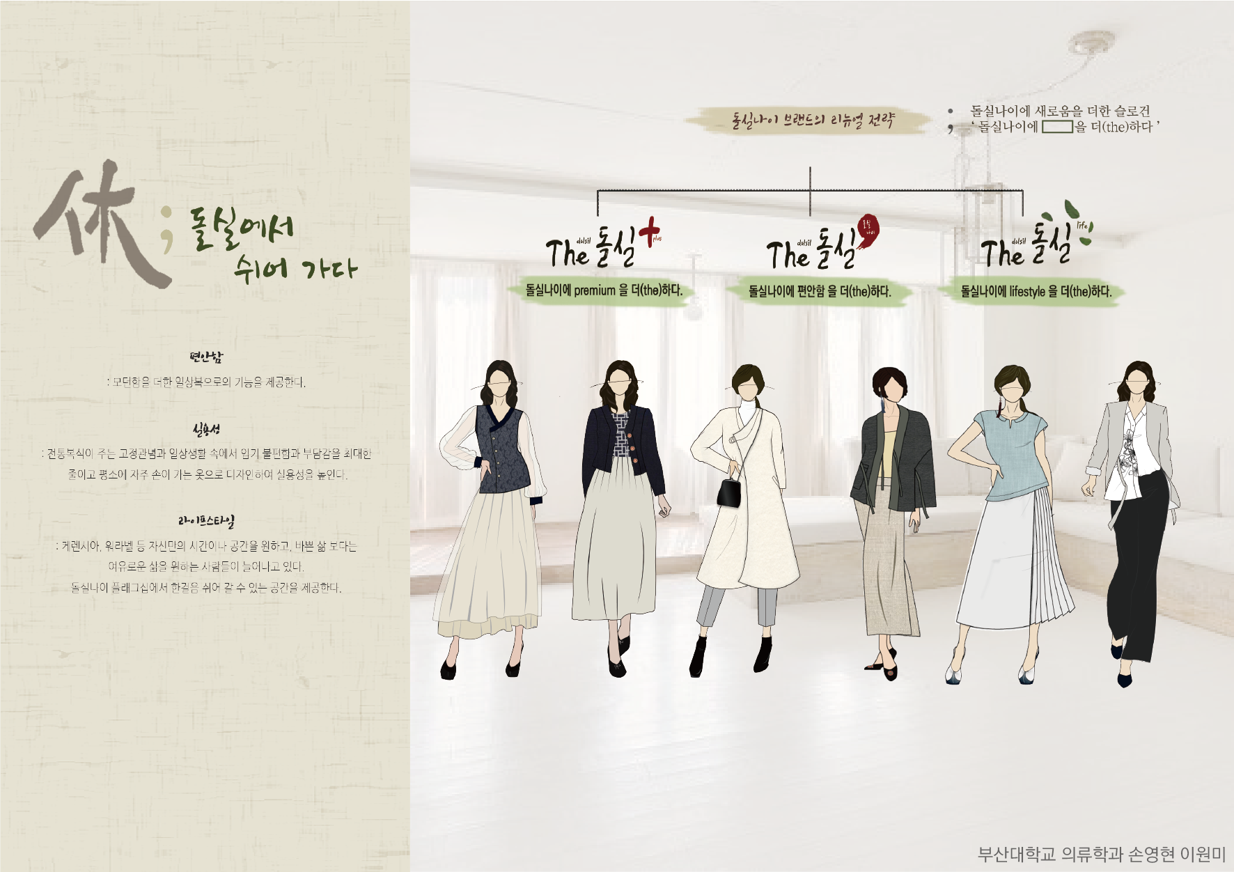 한국의류학회 2018년도 패션상품기획콘테스트 수상자